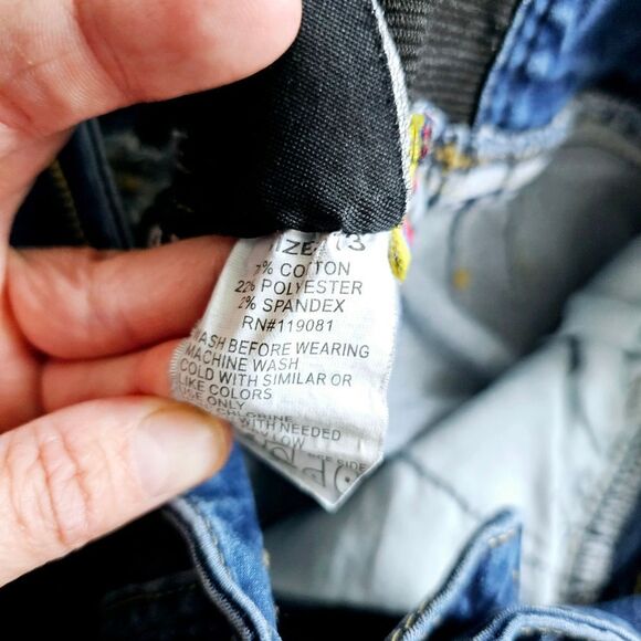 Lamasini skinny jeans 13 button fly elastic waist big butts - Picture 5 of 12